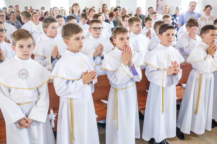 First Eucharist communion